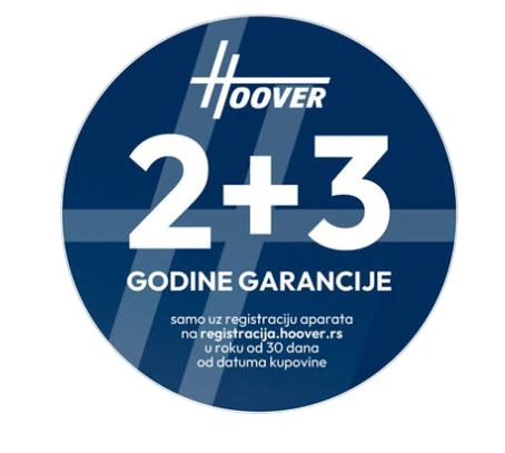 Hoover 2+3 godine garancije